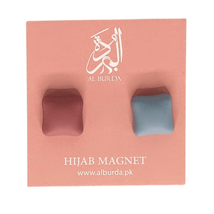 Matte Hijab Magnets - CopperRust n Gray