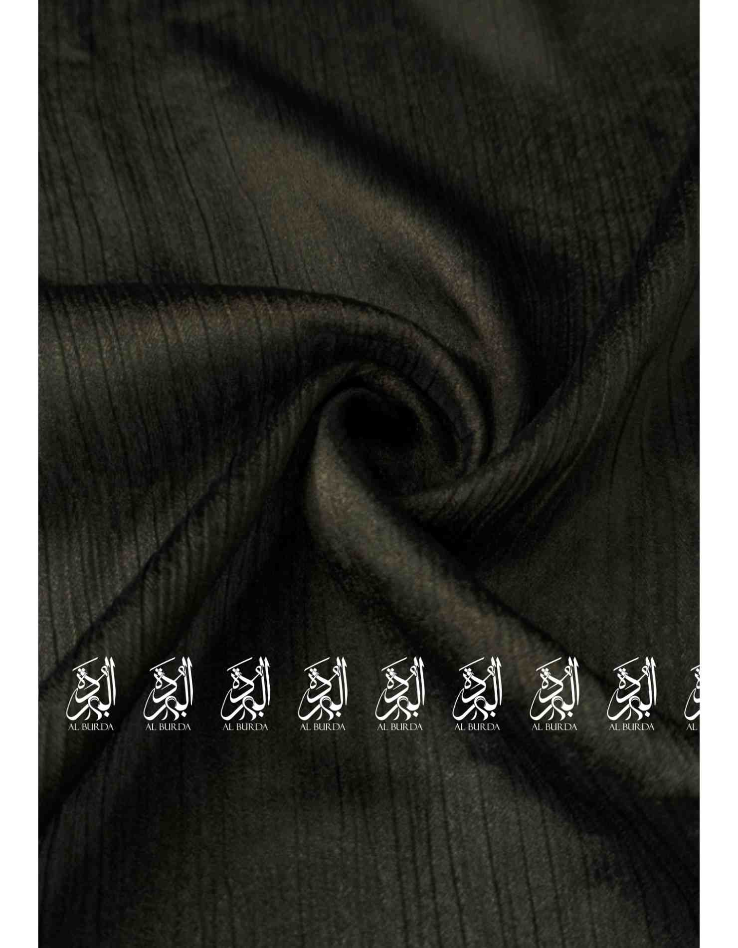 Sheen Crinkle Silk - Dark Olive