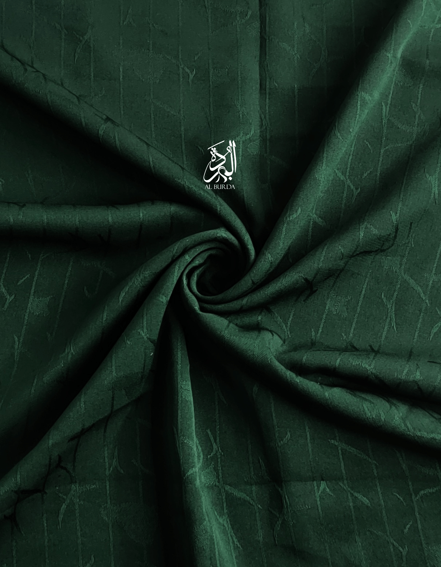 Jacquard Chiffon Hijab - Emerald