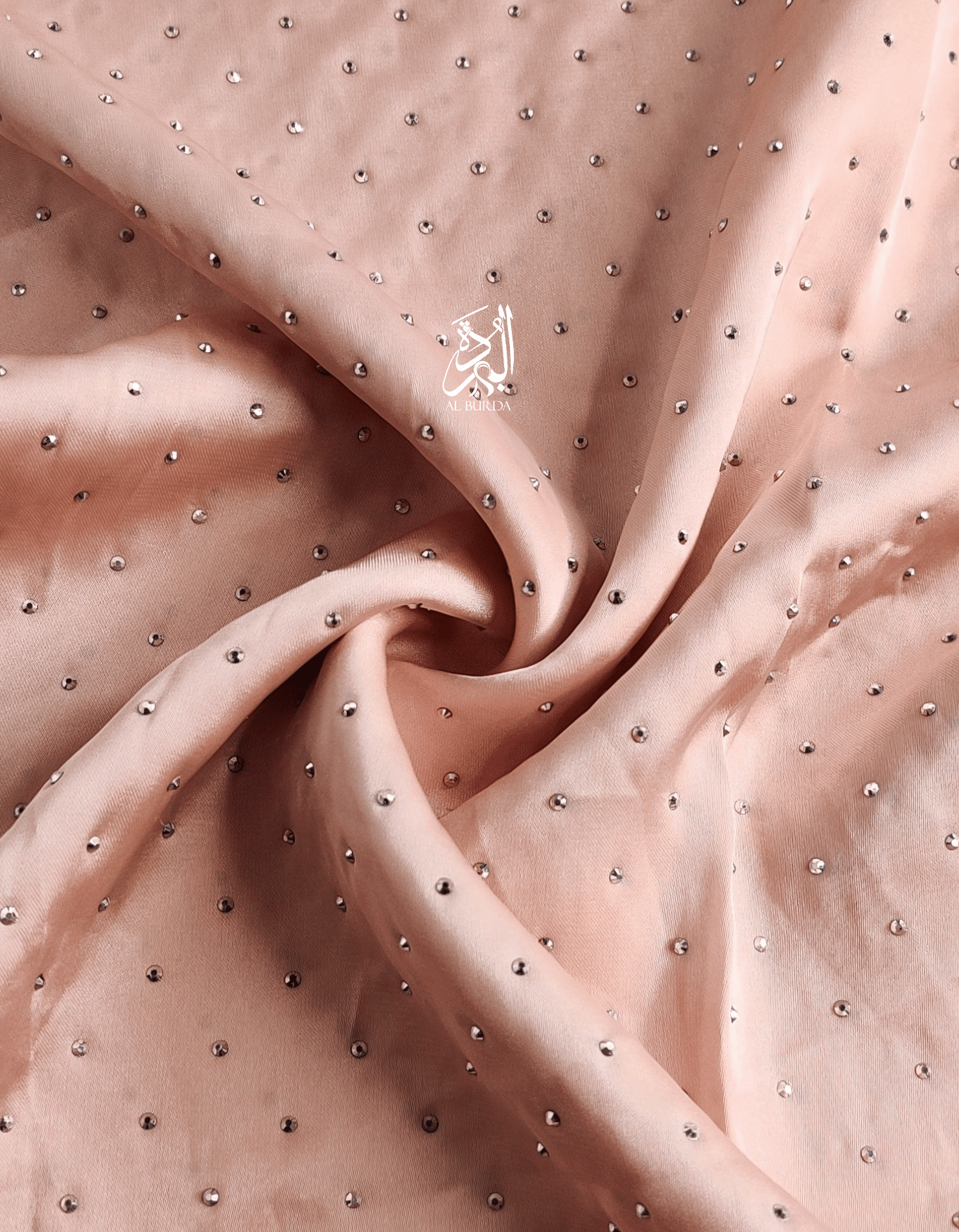 Satin Silk Stone - Nude Pink