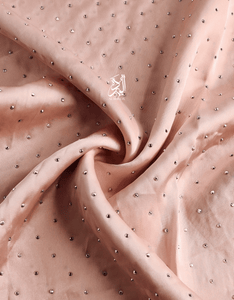 Satin Silk Stone - Nude Pink