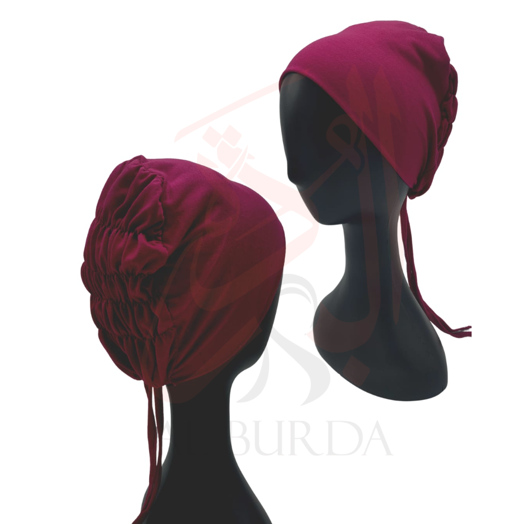 Crinkle Cross Cap - Magenta