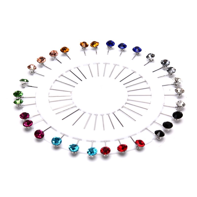 Crystal Hijab Pins - Multicolor