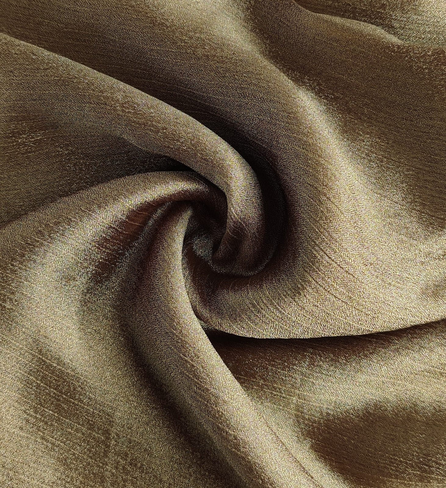 Sheen Crinkle Silk - DullGold