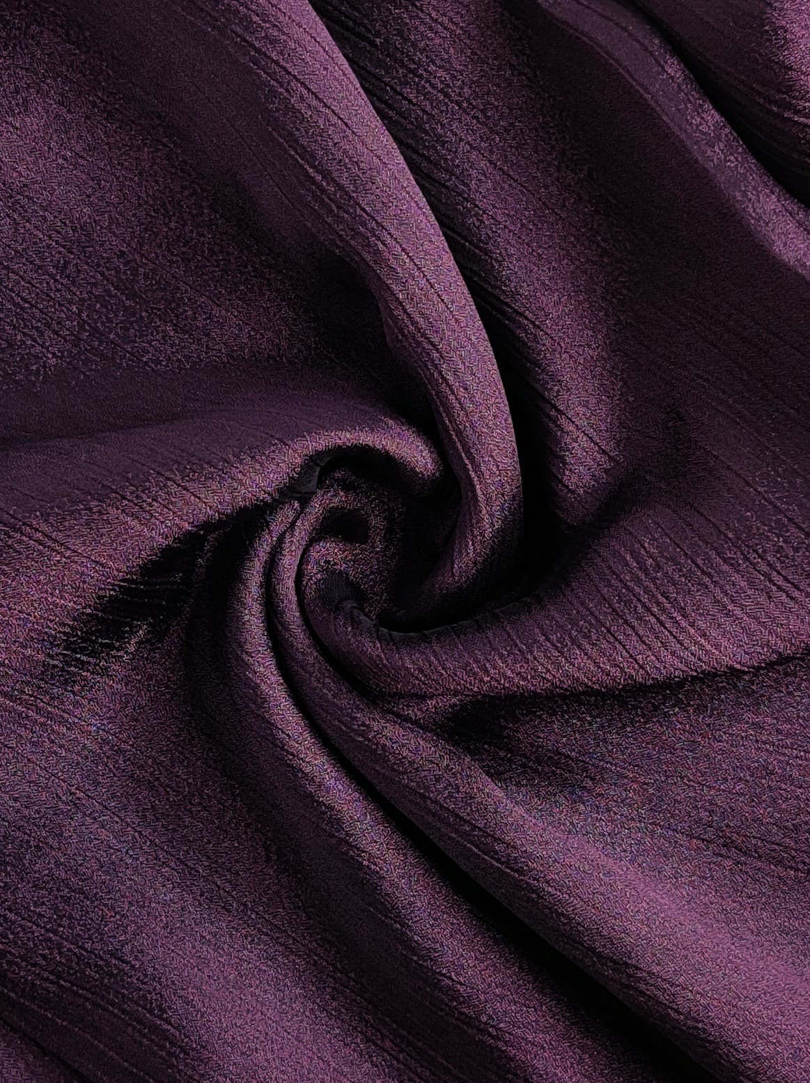 Sheen Crinkle Silk - Purple
