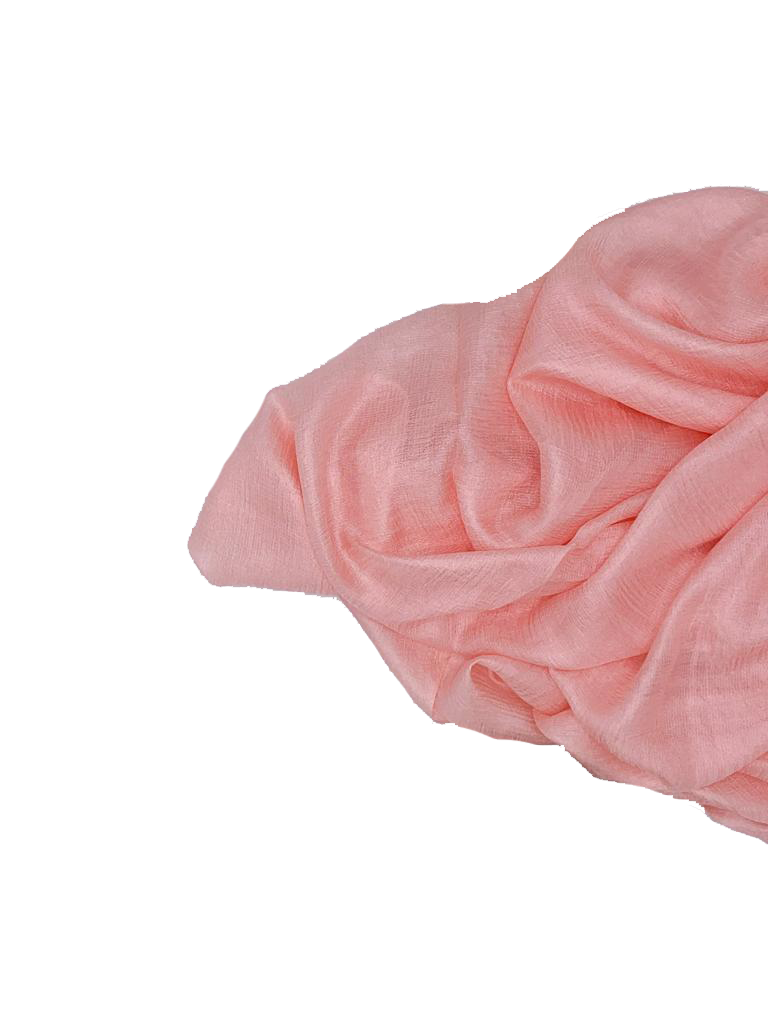 Paper Silk Hijab - Skin Pink