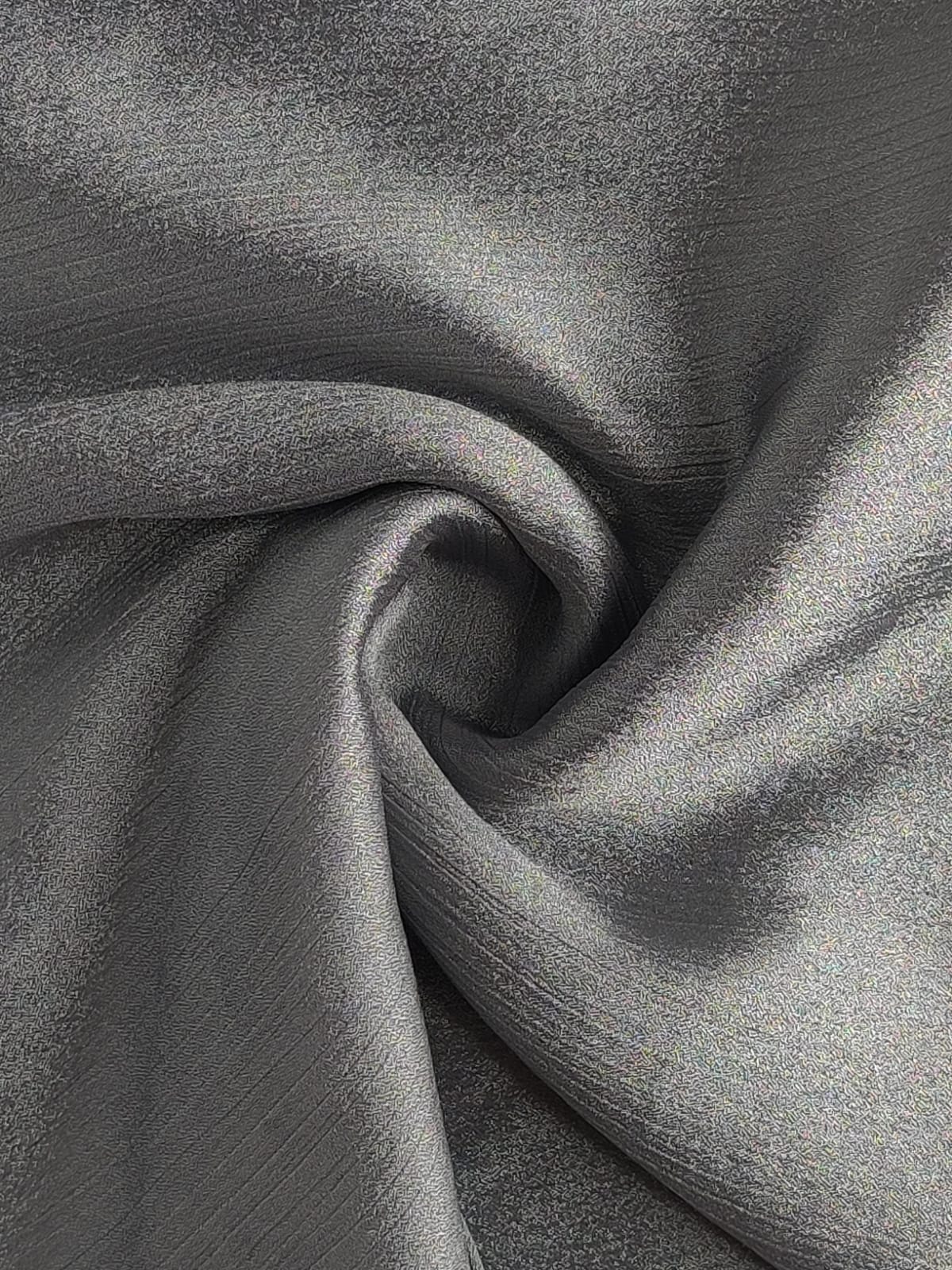 Sheen Crinkle Silk - Grey